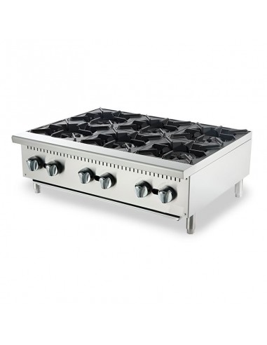 Cocina de Gas de 6 Quemadores QUANTUM PRO PCV-6