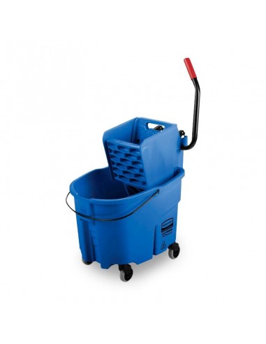 Carrito Escurridor de 35 Cuartos, Color Azul  RUBBERMAID FG758888BLUE