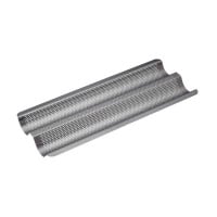 Bandeja Antiadherente para Pan Baguette de 39 Centimetros Negro KITCHENCRAFT KCMCCB90