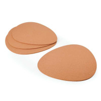Individuales de Corcho en Forma de Guijarro, Set de 4 Piezas MIKASA MKPMPEBCORKPK4