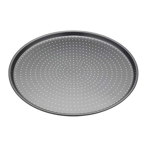 Crisper Pizza Antiadherente de 32 Centimetros Negro KITCHENCRAFT KCMCCB14