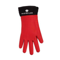Guante Individual de Silicon Rojo para Horno  KITCHENCRAFT MCSILGLOVEFING