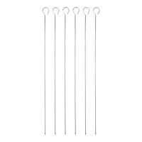 Pinchos para Brochetas con Lados Planos de 40 Centimetros, Set de 6 Unidades KITCHENCRAFT MCSKEWER40