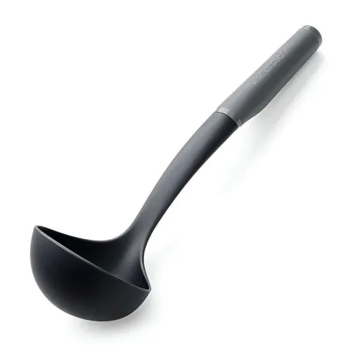 Cucharon Solido de Nylon con Puno Gris KITCHEN AID KAS006OHCGG