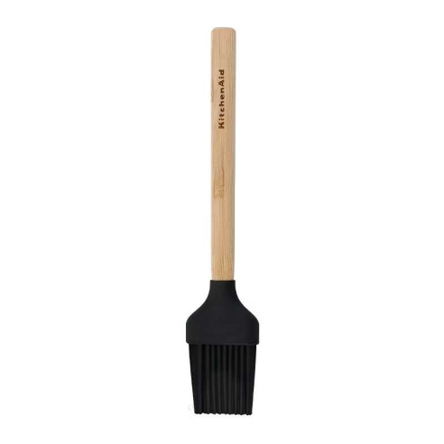 Brocha Pastelera de Bambu con Cabezal de Silicon Negro KITCHEN AID KQG641OHOBE