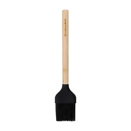 Brocha para Adobo de Bambu con Cabezal de Silicon Negro KITCHEN AID KQG642OHOBE