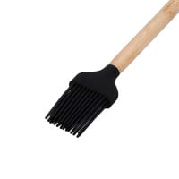 Brocha para Adobo de Bambu con Cabezal de Silicon Negro KITCHEN AID KQG642OHOBE 2
