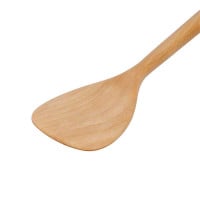 Espatula Solida de Madera de Abedul  32.5 Centimetros KITCHEN AID KQR701OHE 2