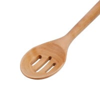 Cuchara Ranurada de Madera de Abedul 32.5 Centimetros KITCHEN AID KQR704OHE 2