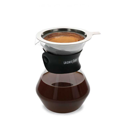 Gotero y Jarra para Cafe de Vidrio, Set de Filtrado LA CAFETIERE LCCOFCARAFE