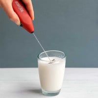 Espumador para Leche de Bateria Rojo LA CAFETIERE LCFRXRED 2