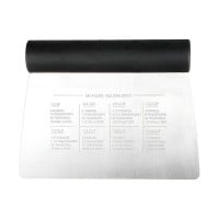 Rasqueta para Todo Uso de Acero Inoxidable con Mango Negro KITCHEN AID KQG050OHOBE