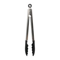 Pinza de Acero Inoxidable con Punta de Silicon Negro KITCHEN AID KQG094OHOBE
