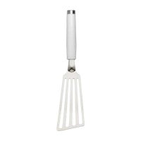 Espatula Flexible Clasica de Acero Inoxidable con Puno Blanco 33 Centimetros KITCHEN AID KCG024OHWHE