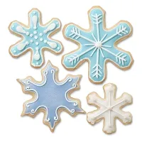 Cortador para Galletas Navidenas de Copo de Nieve, Set de 7 Unidades WILTON 2308-3803 2