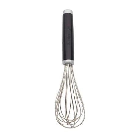 Batidor Clasico de Acero Inoxidable con Puno Negro KITCHEN AID KCG060OHOBE