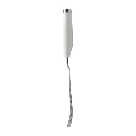 Espatula Flexible Clasica de Acero Inoxidable con Puno Blanco 33 Centimetros KITCHEN AID KCG024OHWHE