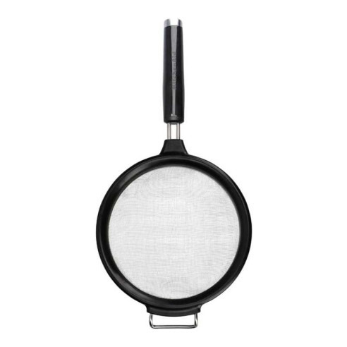 Colador Clasico Negro con Borde de Metal  de 7 Pulgadas  KITCHEN AID KCG161OHOBE