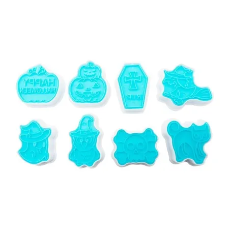 Marcadores de Plastico para Halloween Surtidos, Paquete de 8 Unidades TIPS ZNP-179