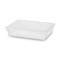 Caja para Almacenamiento de Alimentos de Policarbonato 18 x 26 x 3.5 Pulgadas MASTER CHEF SB6409PC