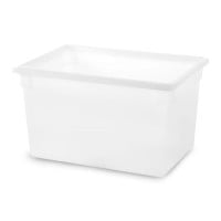 Caja Blanca para Almacenamiento de Polipropileno 18 x 26 x 9 Pulgadas MASTER CHEF SB6424PP