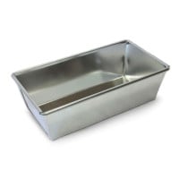 Molde de Aluminio para Pan de 19 x 10 x 6 Centimetros TIPS P19*10*6