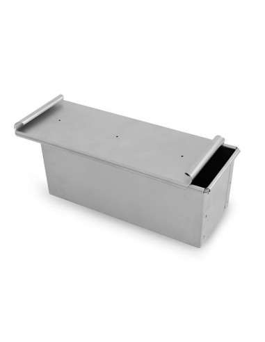 Molde Para Pan Aluminio Con Tapa 32.5 x 12 x 9 Centimetros TIPS 0290007