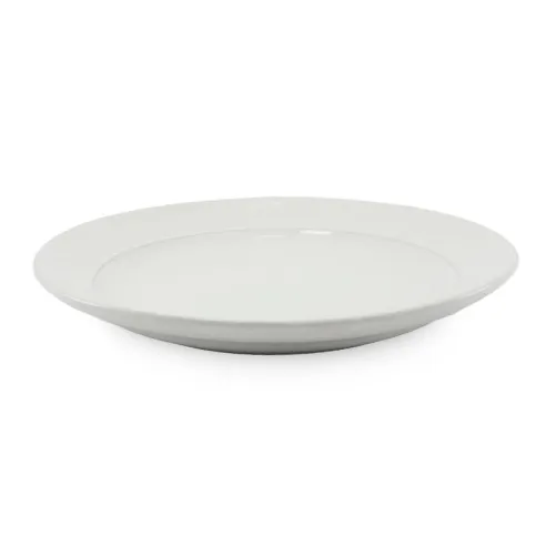 Plato Redondo de Ceramica 27.7 Centimetros Blanco BELLARTE LDX-P00565