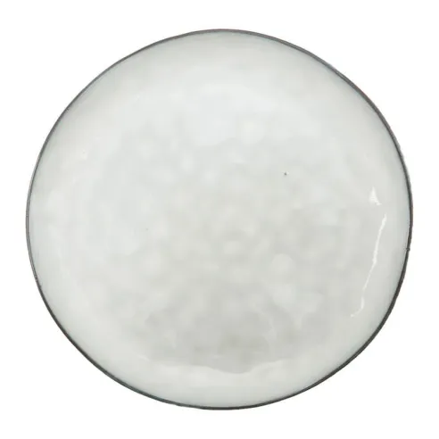 Plato Redondo de Ceramica 27.8 Centimetros Beige BELLARTE LDX-P00192
