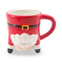 Taza de Ceramica Navidena de Santa Claus 350 Mililitros TIPS 24D05-30
