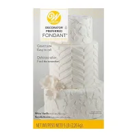 Pasta Fondant Color Blanco, 5 Libras WILTON 710-2300