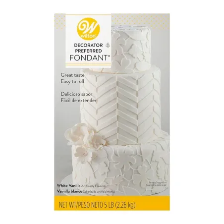 Pasta Fondant Color Blanco, 5 Libras WILTON 710-2300