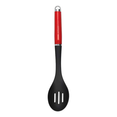 Cuchara Ranurada de Nylon con Puno Rojo KITCHEN AID KAG004OHERE