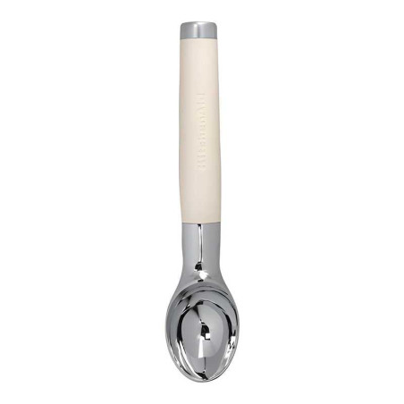 Conera para Helado de Acero Inoxidable con Puno Color Crema KITCHEN AID KAG117OHACE