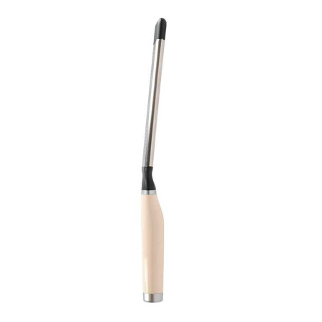 Rallador Fino de Acero Inoxidable con Puno Crema KITCHEN AID KAG321OHACE