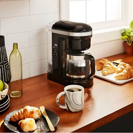 Coffee Maker Negro con Pichel de Vidrio para 12 Tazas KITCHEN AID KCM1208OB
