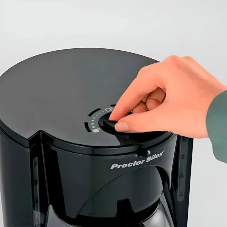 Coffee Maker de 12 Tazas de 900 Watts Negro PROCTOR SILEX 48524RY-MX