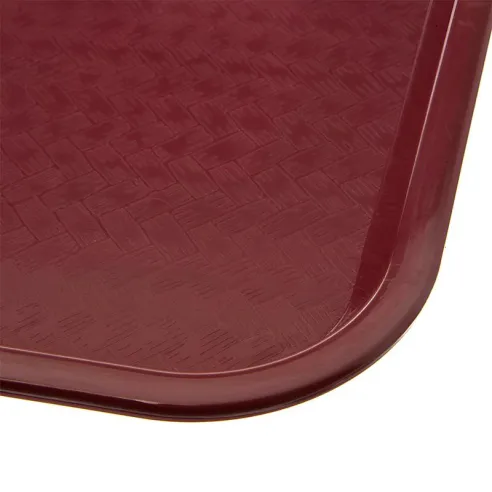 Azafate de Polipropileno de 12 x 16 Pulgadas de Color Burgundy CARLISLE CT121661