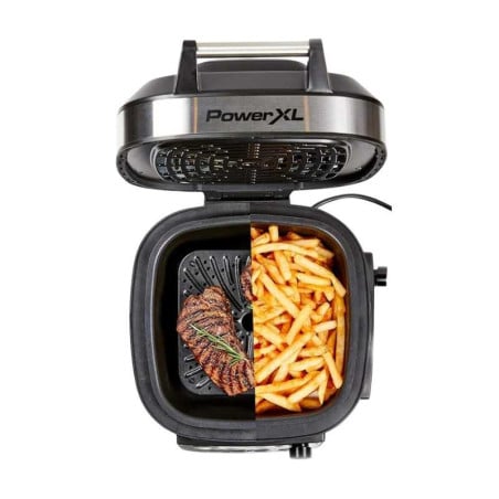 Freidora de Aire + Parrilla Digital de 5.6 Litros POWERXL MFC-AF-6C-LA