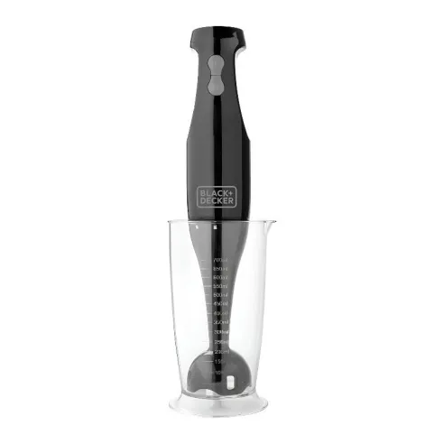 Licuadora de Inmersion de 2 Velocidades Negro de 200 Watts BLACK & DECKER HB2400B