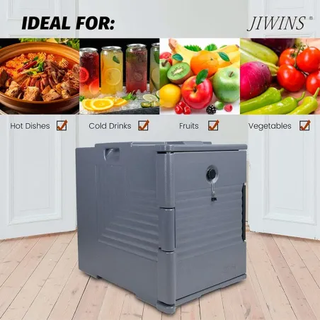 Porta Bandejas para Hasta 5 Bandejas, Color Gris  MASTER CHEF JW-SIF