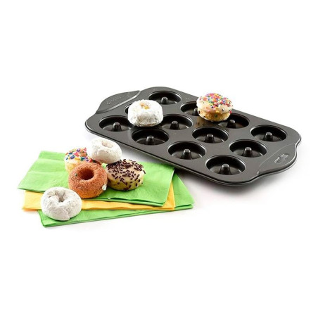 Molde de Mini Donas de Teflon de 12 Cavidades NORPRO 3980