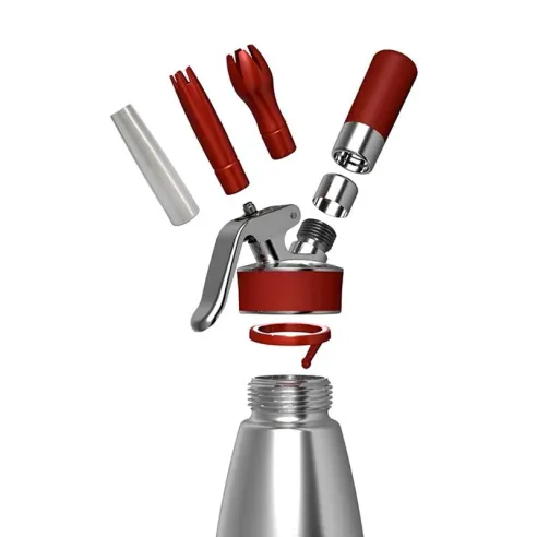 Botella Gourmet Whip Polished de 1000 Mililitros ISI 1703