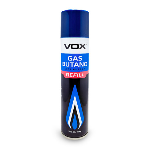Gas Butano Vox Refill de 165 Gramos SIN ASIGNAR 27832