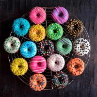Molde de Silicon para Donas, 28 Cavidades MASTER CHEF 0760722 2