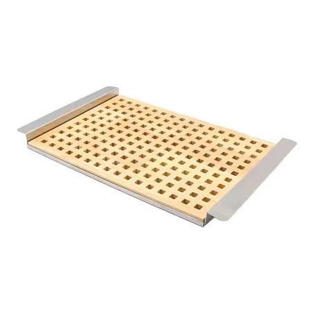 Tabla de Madera para Cortar Pan de 66 x 36 x 3 Centimetros MASTER CHEF ZH062