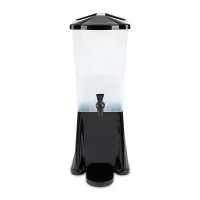 Dispensador de Bebidas Sencillo,  3 Galones, Color Negro TABLECRAFT 353DP
