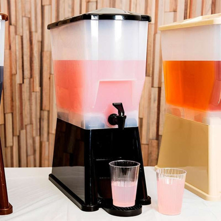 Dispensador de Bebidas Sencillo,  3 Galones, Color Negro TABLECRAFT 353DP