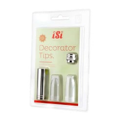 Boquilla para Decoracion + Adaptador, Set de 3 Unidades ISI 2715 2