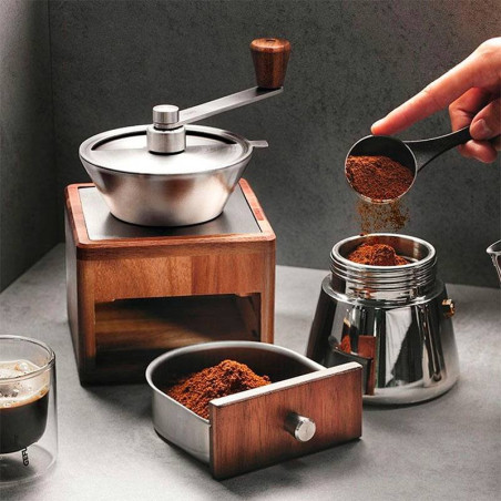 Molinillo de Cafe Manual GIRO GEFU - 11 Niveles de Molienda GEFU 16334